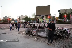 اجرای موسیقی آذری در میدان هفت تیر تهران