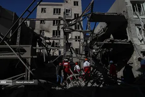 جنایت آمریکایی-صهیونی در خیابان ایران تهران