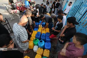 تشنگی زیر آوار و محاصره در غزه