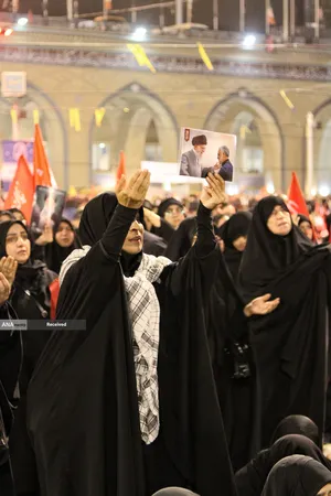 مراسم وداع با رهبر شهید انقلاب