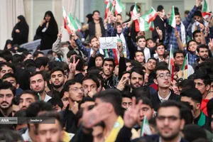 دیدار دانش&zwnj;آموزان و دانشجویان با رهبر معظم انقلاب