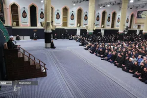 دومین شب عزاداری حضرت فاطمةالزهرا(س) با حضور زهبر م انقلاب