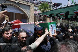 تشییع و تدفین پیکر مطهر بسیجی شهید حسین یوسفخانی