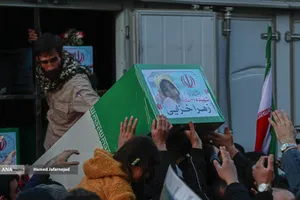  تشییع شهدای &laquo;جنگ رمضان&raquo; 