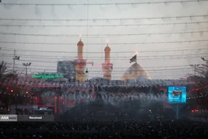 عزاداری شب اربعین حسینی در کربلای معلی