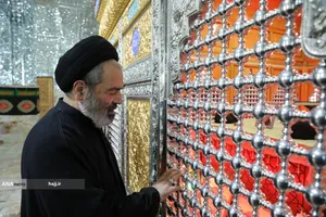 حضوردر مقبره شهیدحکیم