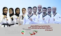 پاراتکواندو قهرمانی آسیا|  10 مدال ارزشمند حاصل عملکرد نمایندگان ایران