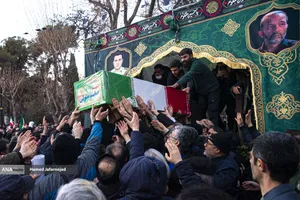  تشییع پیکر شهدای مظلوم مقاومت ملی ایران 
