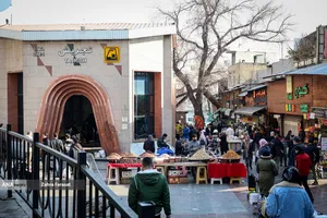 جریان زندگی در بازار تجریش