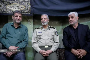 امیر سرلشکر سیدعبدالرحیم موسوی رئیس ستاد کل نیروهای مسلح در مراسم گرامیداشت ۵۷ شهید اقتدار ارتش