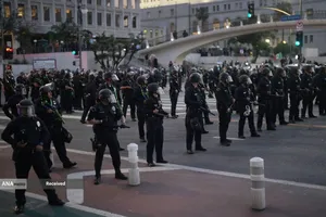 اعتراضات مردم آمریکا به سیاست های ترامپ