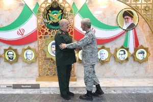 دیدار فرمانده کل سپاه با فرمانده کل ارتش