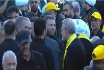 لاریجانی در مراسم سالگرد شهادت سیدحسن نصرالله حضور یافت+فیلم‌ و عکس