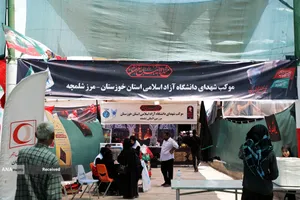 بازدید دکتر رنجبر از گذرگاه مرزی شلمچه و روند خدمت&zwnj;رسانی در موکب دانشگاه آزاد اسلامی