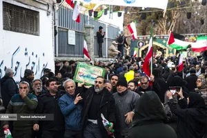  تشییع پیکر شهدای مظلوم مقاومت ملی ایران 