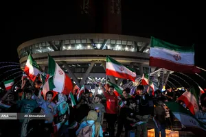 یادبود چهلمین روز شهدای جنگ ۱۲ روزه در برج میلاد