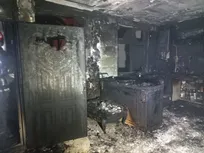 نجات ۱۷ نفر از آتش‌سوزی ساختمان مسکونی در خیابان شمران/ حادثه تلفات جانی نداشت