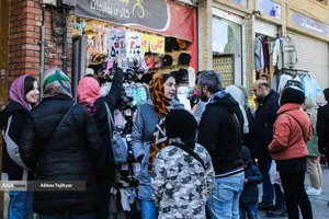 بازار خرید عید نوروز در تهران - پوشاک