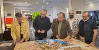 دیدار صمیمانه هنرمندان با کودکان آسیب دیده از جنگ در شب «دل ایران»