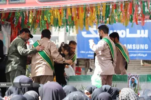 تشییع پیکر مطهر شهید سید مصطفی میر غفاری