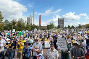 تجمع میلیونی آمریکایی ضد ترامپ با شعار &laquo;پادشاهی ممنوع&raquo;