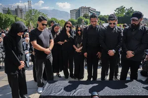 مراسم تشییع پیکر &laquo;بهروز رضوی&raquo; 