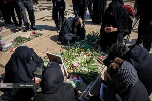 تشییع شهدای حمله متجاوزانه آمریکایی_صهیونی در بهشت زهرا