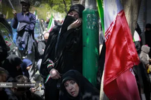 مراسم چهلمین روز شهادت حضرت آیت الله خامنه ای رهبر شهید انقلاب