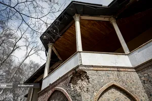 خسارات ناشی از تجاوز هوایی آمریکایی صهیونی به کاخ سعدآباد