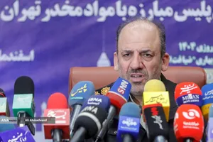 سرهنگ حسین باباپور رئیس پلیس مبارزه با مواد مخدر تهران بزرگ