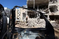 اصابت موشک ‌های بارشی ایران در تلاویو