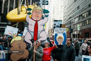 تظاهرات ضد ترامپ &laquo;بدون پادشاه&raquo; در سراسر آمریکا