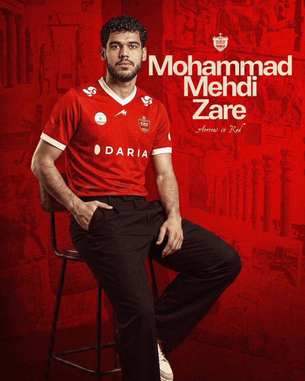 زارع پرسپولیسی شد