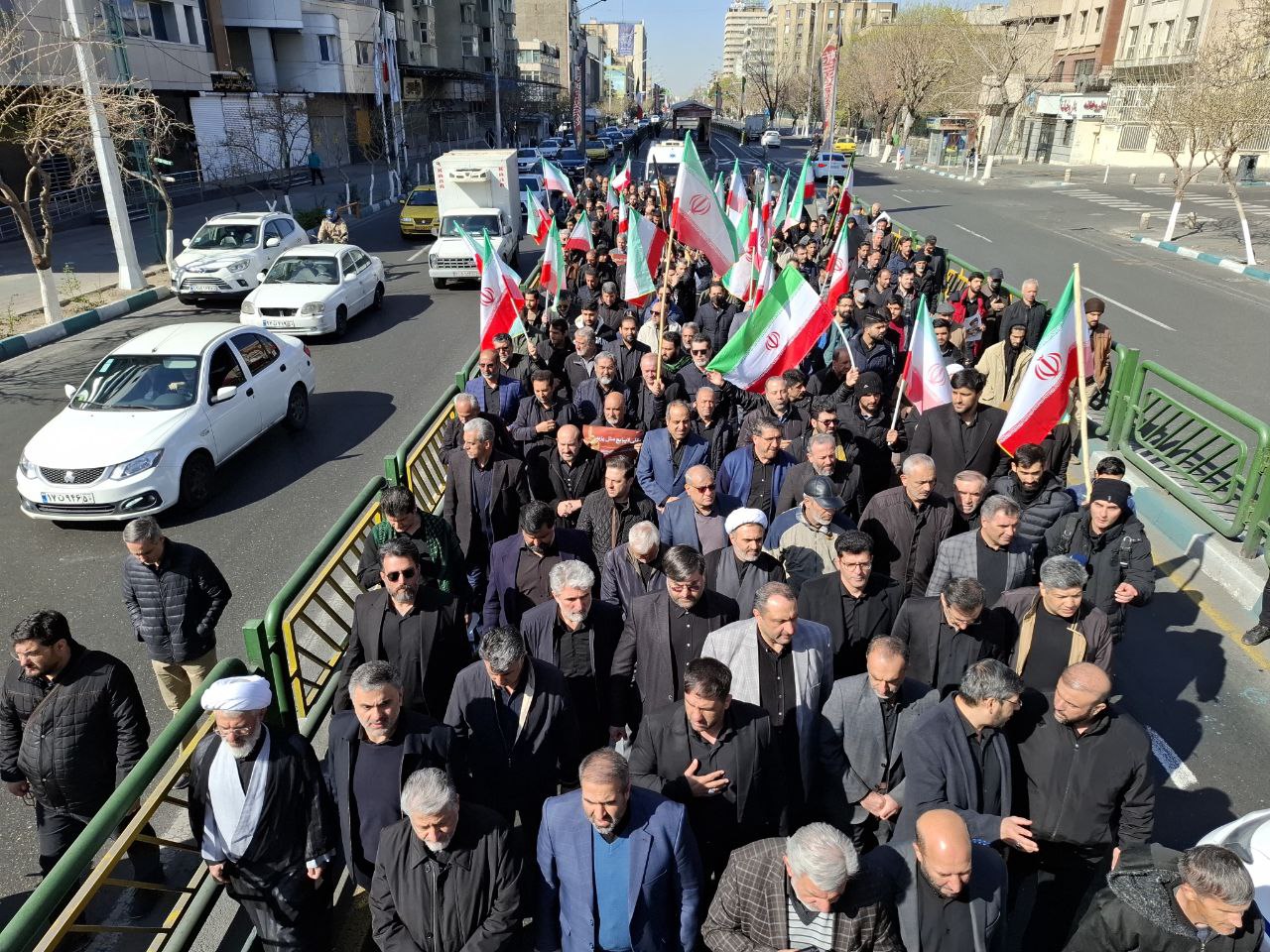 برگزاری مراسم بزرگداشت رهبر انقلاب در دانشگاه آزاد اسلامی با حضور دکتر رنجبر