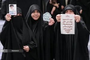 حضور و سخنرانی در مراسم عزاداری شهادت امام رضا علیه&zwnj;السلام