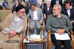 دیدار رئیس&zwnj;جمهور و اعضای هیئت دولت با مقام معظم رهبری