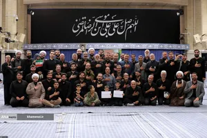 حضور و سخنرانی در مراسم عزاداری شهادت امام رضا علیه&zwnj;السلام