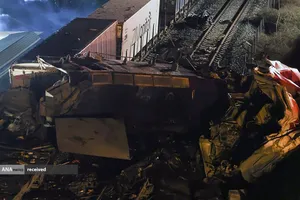 برخورد مرگبار دو قطار در یونان