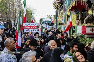 مراسم تشییع پیکرهای شهدای مدافع امنیت و مردم مظلوم