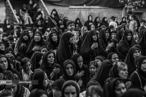 عزاداری حضرت اباعبدالله در خانه موزه مدرس