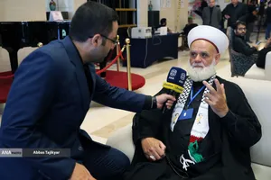 گفتگو با مهمانان خارجی آیین بدرقه آقای شهید ایران، رهبر شهید انقلاب