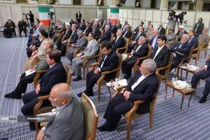 دیدار رئیس&zwnj;جمهور و اعضای هیئت دولت با مقام معظم رهبری