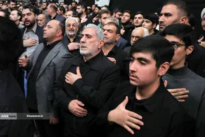 عزاداری شب شهادت حضرت فاطمةالزهرا سلام&zwnj;الله&zwnj;علیها در حسینیه امام خمینی(ره)