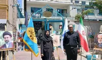 نمایشگاه «دختران تمدن‌ساز» همزمان با آیین وداع و تشییع پیکر شهید جهان اسلام در واحد استاد فرشچیان برگزار شد
