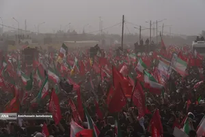 مراسم تشییع پیکر مطهر رهبر شهید انقلاب در قم