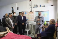 رئیس بنیاد ایران‌شناسی از مرکز توانبخشی جانبازان ثارالله بازدید کرد