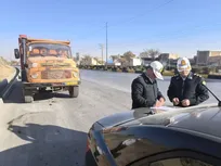 توقیف کامیون شهرداری اراک با ۶۷ میلیون تومان خلافی