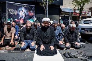 مراسم چهلمین روز شهادت حضرت آیت&zwnj;الله&zwnj; خامنه ای رهبر شهید انقلاب - 2