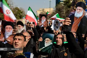 راهپیمایی مردم تهران در محکومیت حملات آمریکایی - صهیونیستی