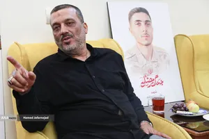 پدر شهید نخبه علی حیدرزاده